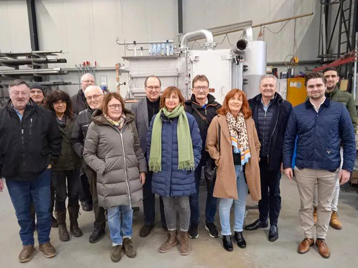Grüne Karlstadt zu Besuch beim Innovationstreiber im Recyclinganlagenbau